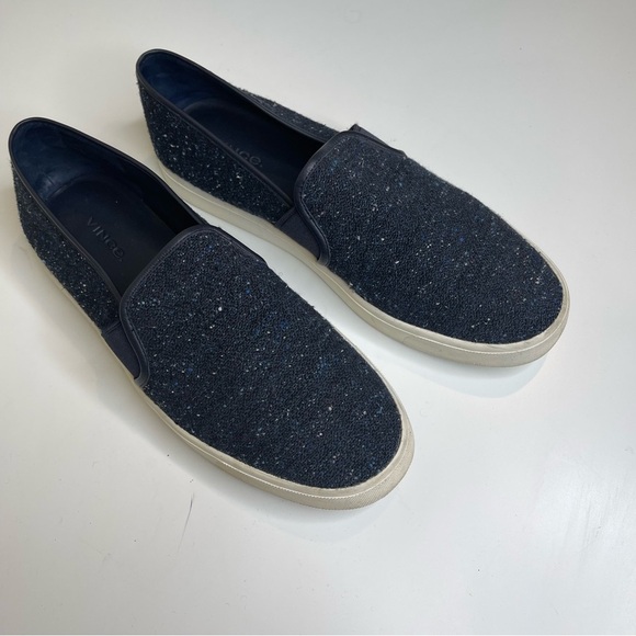 Vince Blair-5 Tweed Slip-On Skate Sneakers